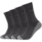 4er Pack camano Soft Walk Socken 0008 - anthracite 35-38