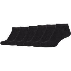 6er Pack camano Silky Feeling Sneakersocken Damen 9999 -...