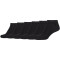 6er Pack camano Silky Feeling Sneakersocken Damen 9999 - black 35-38