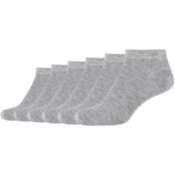 6er Pack camano Silky Feeling Sneakersocken Damen 9300 -...