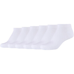 6er Pack camano Silky Feeling Sneakersocken Damen 1000 -...