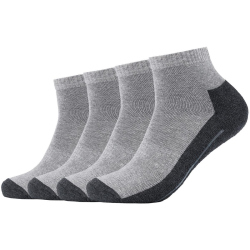 4er Pack camano Pro Tex Quarter Funktionssocken 0010 -...