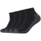 4er Pack camano Pro Tex Quarter Funktionssocken 0005 - black 35-38