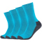 4er Pack camano Pro Tex Crew Funktionssocken 0032 - turquoise 35-38