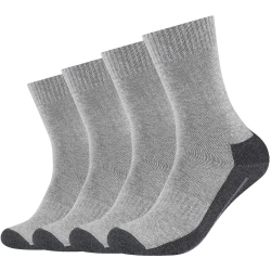 4er Pack camano Pro Tex Crew Funktionssocken 0010 - grey...