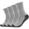 4er Pack camano Pro Tex Crew Funktionssocken 0010 - grey 35-38