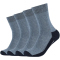 4er Pack camano Pro Tex Crew Funktionssocken 0004 - navy 39-42