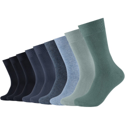 9er Pack camano Comfort Baumwoll Crew Socken 6714 -...