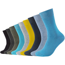 9er Pack camano Comfort Baumwoll Crew Socken 6500 -...
