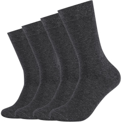 4er Pack camano Soft Bio-Baumwolle Crew Socken Herren...