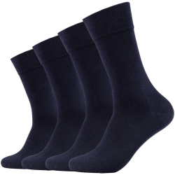 4er Pack camano Soft Bio-Baumwolle Crew Socken Herren...