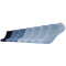 7er Pack camano Soft Bio-Baumwoll Sneakersocken 0033 - denim melange 43-46