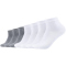 7er Pack camano Soft Bio-Baumwoll Quarter Socken 0001 - white 43-46