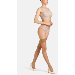 camano 3D Premium Natural 20 DEN Halterlose Strümpfe...