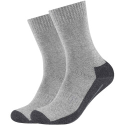 2er Pack camano Pro Tex Crew Funktionssocken 0010 - grey...