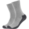 2er Pack camano Pro Tex Crew Funktionssocken 0010 - grey 35-38