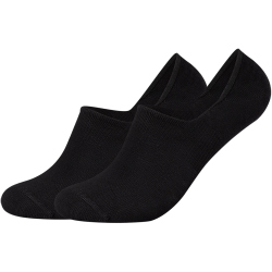 2er Pack camano Comfort Füßlinge 0005 - black...