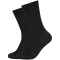 2er Pack camano Soft Mercerised Business Crew Socken Herren 0005 - black 39-42