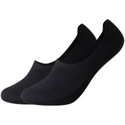 2er Pack camano Comfort Füßlinge 0005 - black...