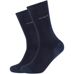 2er Pack camano Soft Walk Socken 0004 - navy 35-38