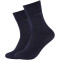 2er Pack camano Soft Crew Socken 5996 - navy melange 35-38