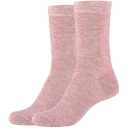 2er Pack camano Silky Feeling Crew Socken Damen 0073 -...