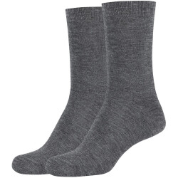 2er Pack camano Silky Feeling Crew Socken Damen 0010 -...