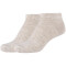 2er Pack camano Silky Feeling Sneakersocken Damen 0011 - natural melange 35-38