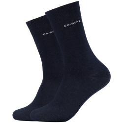 2er Pack camano Soft Tex Wollsocken 0004 - navy 35-38
