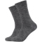 2er Pack camano Soft Tex Wollsocken 0003 - light grey 39-42