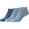 3er Pack camano ca-Soft Sneakersocken 5500 - denim melange 35-38