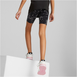 PUMA Power Sommer High-Waist Print Radlerhose M&auml;dchen
