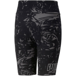 PUMA Power Sommer High-Waist Print Radlerhose M&auml;dchen