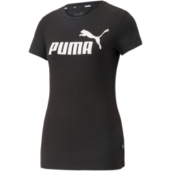 PUMA Essentials Slim Logo T-Shirt Damen