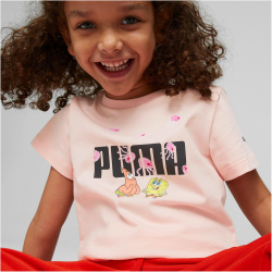 PUMA x Spongebob Logo T-Shirt Kinder