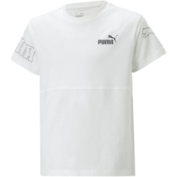 PUMA Power Colorblock T-Shirt Mädchen