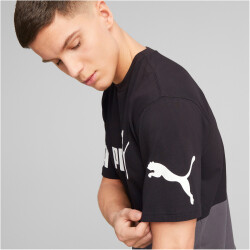 PUMA Power Colorblock T-Shirt Herren