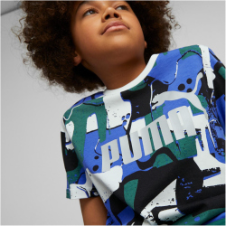 PUMA Essentials+ Street Art Print T-Shirt Jungen