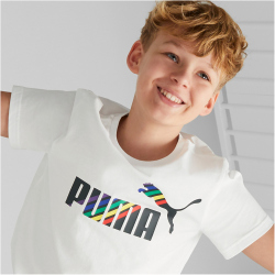 PUMA Essentials+ Love is Love T-Shirt Jungen