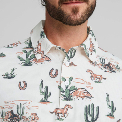 PUMA Vented Wild West Poloshirt Herren