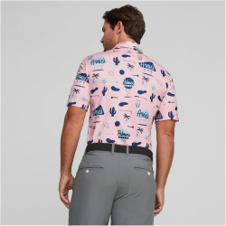 PUMA AP Cloudspun Palmers Place Poloshirt Herren