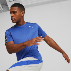 PUMA Fit Taped T-Shirt Herren