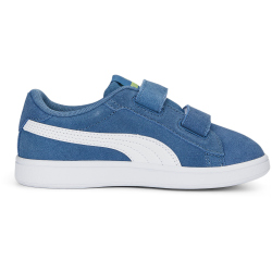 PUMA Smash 3.0 Suede Sneaker mit Klettverschluss Kinder