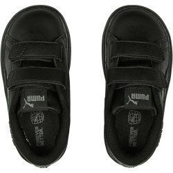 PUMA Smash 3.0 Leder Baby-Sneaker mit Klettverschluss