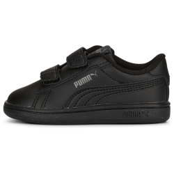 PUMA Smash 3.0 Leder Baby-Sneaker mit Klettverschluss