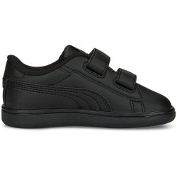 PUMA Smash 3.0 Leder Baby-Sneaker mit Klettverschluss