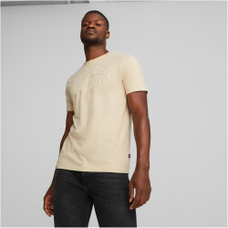 PUMA ESS Elevated T-Shirt Herren 88 - granola M