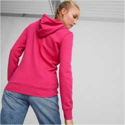 PUMA Ess+ Metallic Logo Hoodie Damen 96 - orchid shadow S