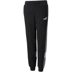 PUMA Ess+ Metallic Colorblock Fleece-Jogginghose Jungen...