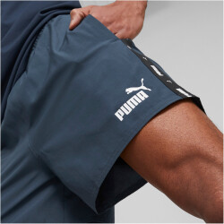 PUMA Ess+ Metallic Tape Woven Sweatshorts Herren 16 - dark night XXL